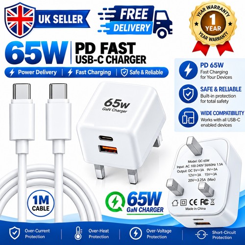 65w usb type - type-c, pd