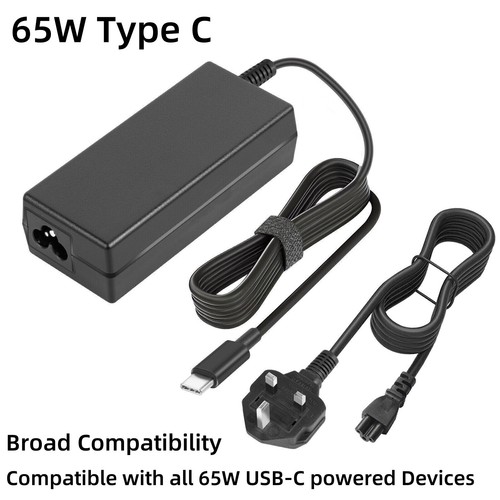 Type laptop charger - charger, 65w-usb